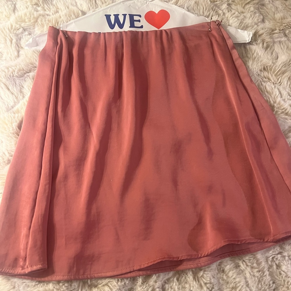 Light nutted pink skirt